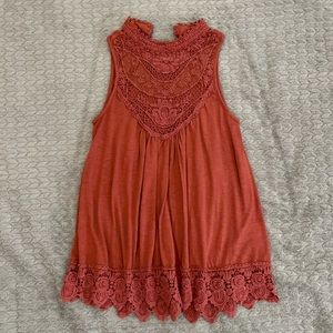 Xhilaration red tank top